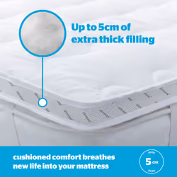 Silentnight Airmax 500 Breathable Mattress Topper - SuperKing