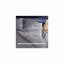 Silentnight Teddy Fleece Duvet Set ? Teddy Bear Bedding Fluffy Fleece Duvet Cover and Pillowcase Set Warm Cosy and Super Soft ? King Size ? 220x230cm
