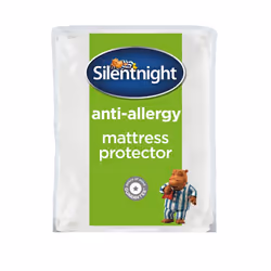 Silentnight Anti Allergy Mattress Protector Plus, White, King