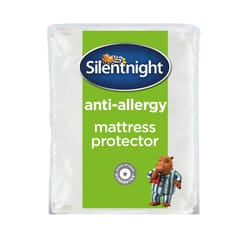 Silentnight Anti Allergy Mattress Protector Plus, White, King