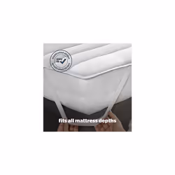 Quilted Super Mattress Protector â Premium Luxury Mattress Cover Protector Pad with Extra Deep Elasticated Straps â Hypoallergenic, Super Soft and
