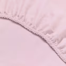 Silentnight Safe Nights Cot Fitted Sheets, Pink, Pack of 2