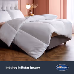Silentnight Luxury Hotel Satin Stripe Duvet - 13.5 Tog - Super King