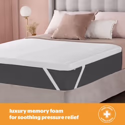 Silentnight Impress Mattress Topper Memory Foam 7 - Single