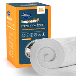 Silentnight Impress Mattress Topper Memory Foam 7 - Super King