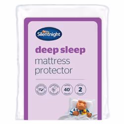 Silentnight Deep Sleep Mattress Protector Soft Hypoallergenic