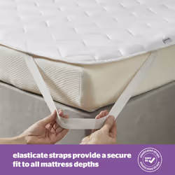 Silentnight Deep Sleep Mattress Protector Soft Hypoallergenic