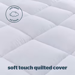 Silentnight Deep Sleep 1000 Mattress Topper Hypoallergenic Easy Fit Thick Mattress Cover - Double