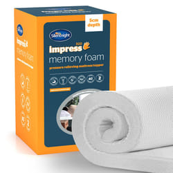 Silentnight Impress Memory Foam Mattress Topper 5 - King