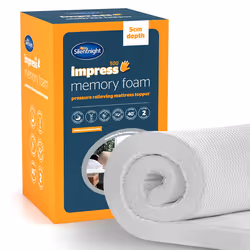 Silentnight Impress Memory Foam Mattress Topper 5 - Super King