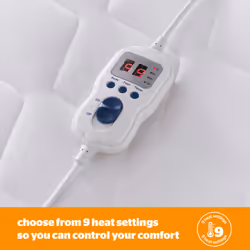 Silentnight Multi-Zone Heated Quilted Mattress Topper- Double