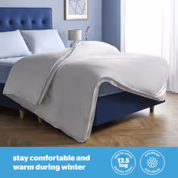 Silentnight Airmax Anti-Allergy Duvet, 13.5 Tog, White, Single