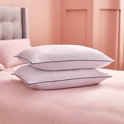 Silentnight Hotel Collection Piped Pillow - 2 Pack