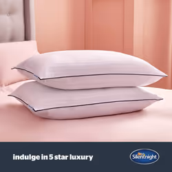 Silentnight Hotel Collection Piped Pillow - 2 Pack