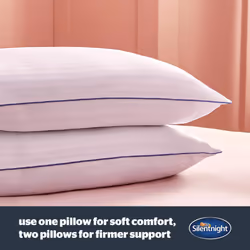 Silentnight Hotel Collection Piped Pillow - 2 Pack