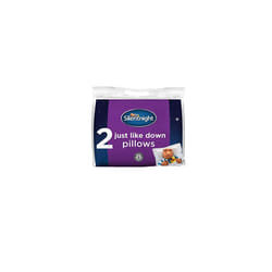 Silentnight New Just Like Down Pillow Pair, Soft/Medium Support