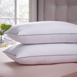 Silentnight Luxury Overlocked Ultrabounce Pillow - 2 Pack