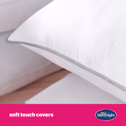 Silentnight Luxury Overlocked Ultrabounce Pillow - 2 Pack