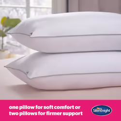 Silentnight Luxury Overlocked Ultrabounce Pillow - 2 Pack