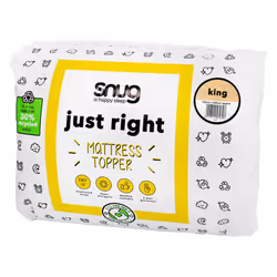 Luxury SNUG Double King Bed Mattress Topper Protector Deep Sleep Hypo Allergenic - King Size