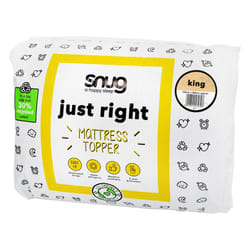 Luxury SNUG Double King Bed Mattress Topper Protector Deep Sleep Hypo Allergenic - King Size