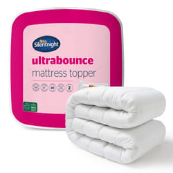 Silentnight Ultrabounce Mattress Topper Soft Cover - King