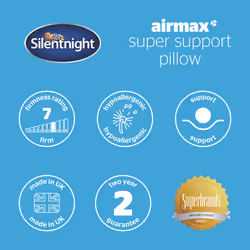 Silentnight Anti Allergy Airmax Super Support Pillow - 4 Pack