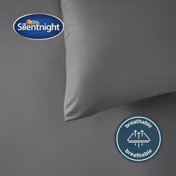 Silentnight Supersoft Charcoal Duvet Set - Double