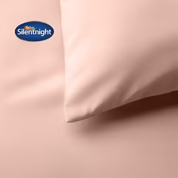 Silentnight Supersoft Duvet Set Easy Care Cosy - Single, Blush Pink