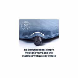 Silentnight Camping Collection Self Inflating Mattress - Inflatable Compact Sleeping Air Bed Base Mattress Pad Mat For Camping Hiking Holiday Tra