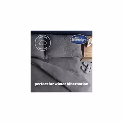 Silentnight Teddy Fleece Duvet Set Teddy Bear Bedding Duvet Cover and Pillowcase Set, Double