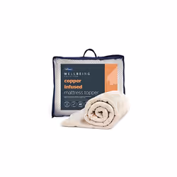 Silentnight Wellbeing Copper Double Mattress Topper ? Natural Anti-Allergy, Cooling and Anti-Bacterial Properties of Copper ? ...