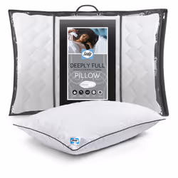 Sealy Deeply Full Pillow Luxury Fibres Medium Support