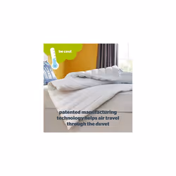 Healthy Growth 10.5 Tog Duvet - Calming Kids Weighted Duvet Quilt with Anti-Allergy Filling to Prevent Allergies - Machine Washable, Double