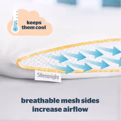 Silentnight Safe Nights Breathable Cot Bed Pillow