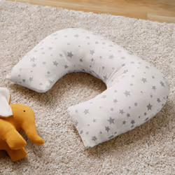Silentnight Safe Nights Grow With Me Pillow - Grey Star