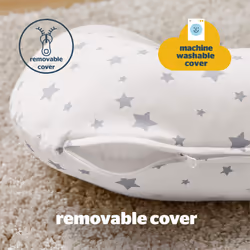 Silentnight Safe Nights Grow With Me Pillow - Grey Star