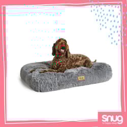 Snug Furry Friends Super Fluffy Dog Pet Bed - Large