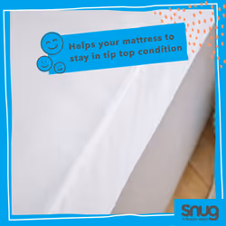 Snug Wonderfully Waterproof Mattress Protector Single Cover