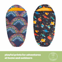Silentnight Kids Sleeping Bag - Rainbow - Single