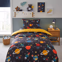 Silentnight Healthy Growth Coverless Duvet Space Print - 9 Tog - Single