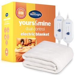 Silentnight Yours & Mine Electric Blanket- Superking
