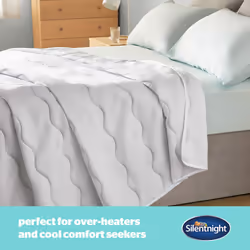 Silentnight 2.5 Tog Summer Breeze Duvet Cool Lightweight Low Tog - Double