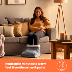 Silentnight Winter Warmer Heated Footwarmer- Grey