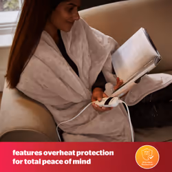 Silentnight Luxury Heated Throw- Natural - Additional view 6