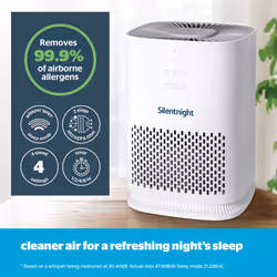 Silentnight 577526GE air purifier 10 m² 48 dB 25 W White