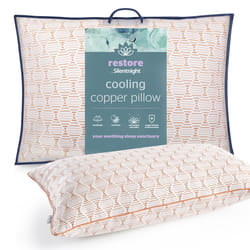 Silentnight Restore Cooling Copper Pillow Soothing Breathable Support