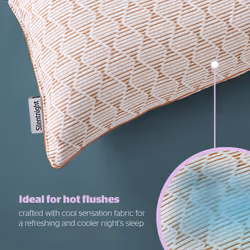 Silentnight Restore Cooling Copper Pillow Soothing Breathable Support