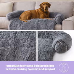Silentnight Sofa Protector Pet Bed Soft and Plush for Dogs - Medium