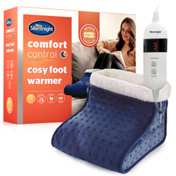 Silentnight Winter Warmer Heated Footwarmer- Navy